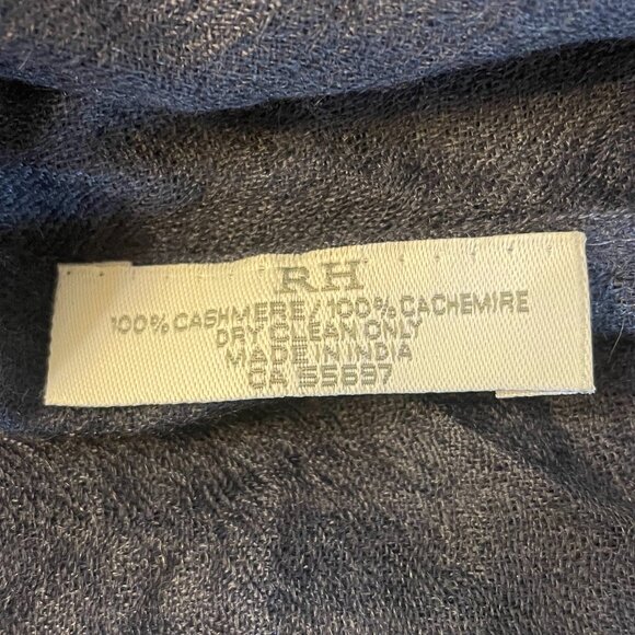 Restoration Hardware Cashmere scarf - Picture 2 of 2